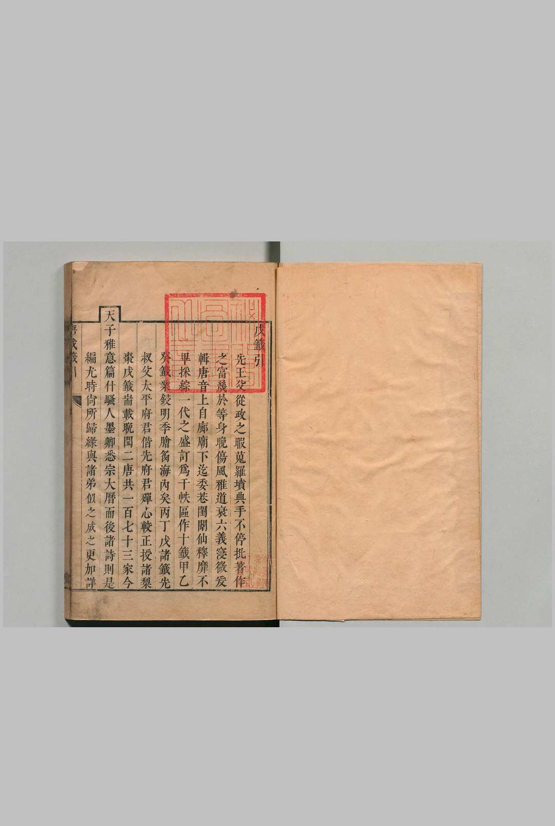 唐音戊籖 201卷 胡震亨 ,清康熙间