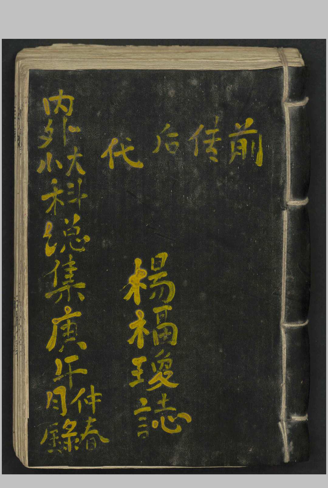 杨福琼 内外大小科总集 , 1930