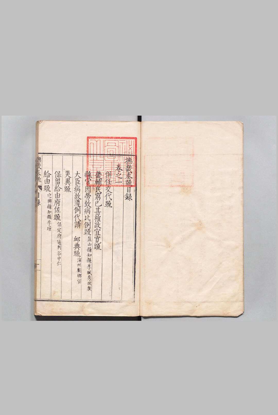 抚畿奏疏 10卷 海防奏疏２卷 汪应蛟 明刊本