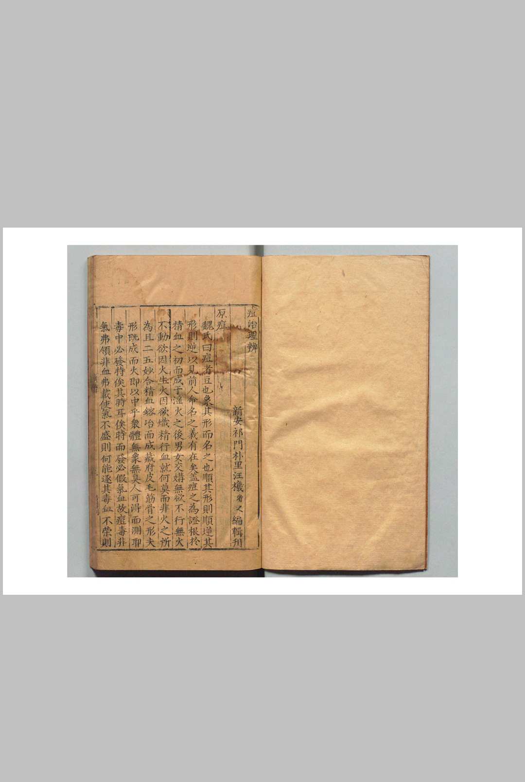 痘治理辨 汪机（明）