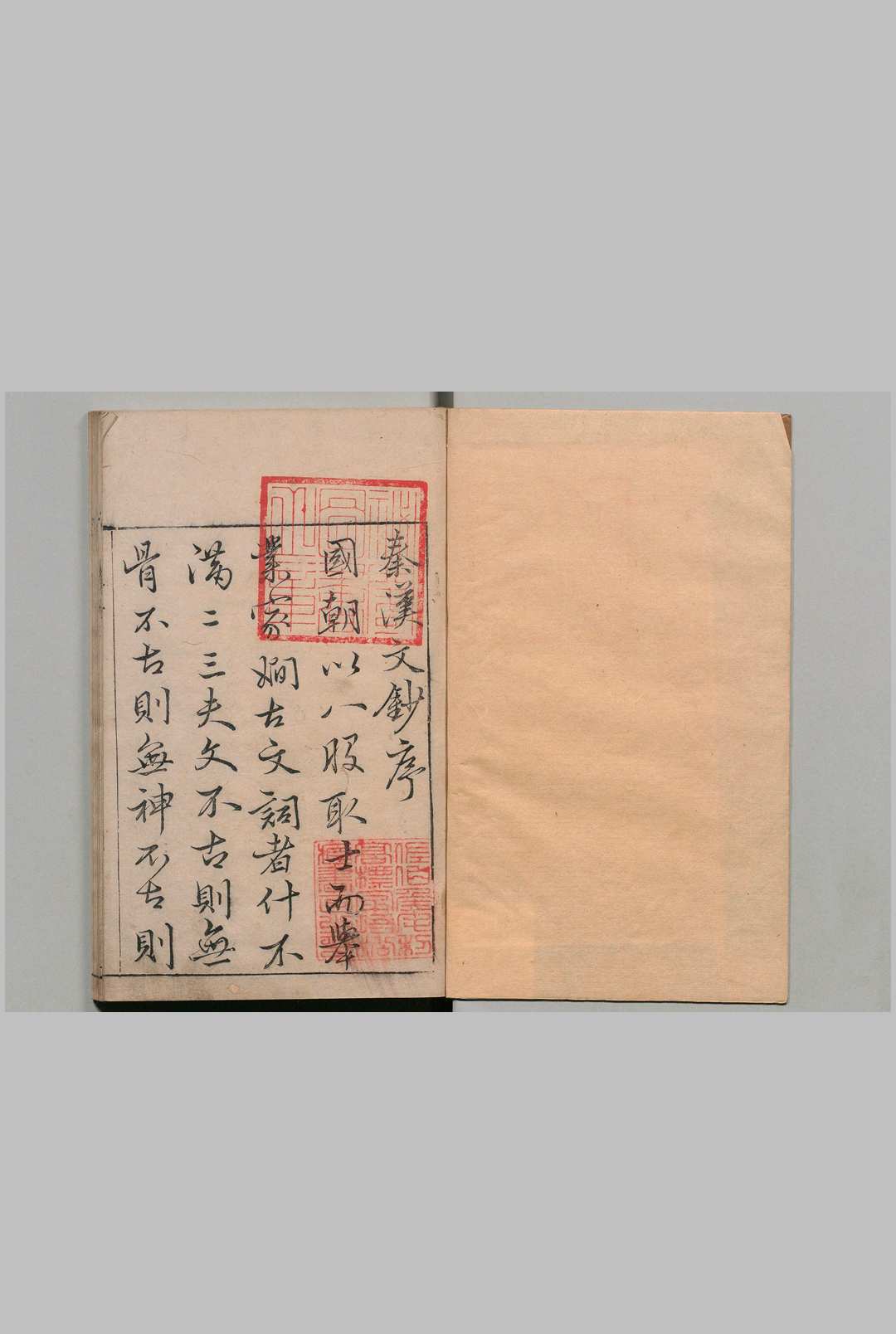 秦汉文钞 ６卷 闵迈德 ,明万历48年