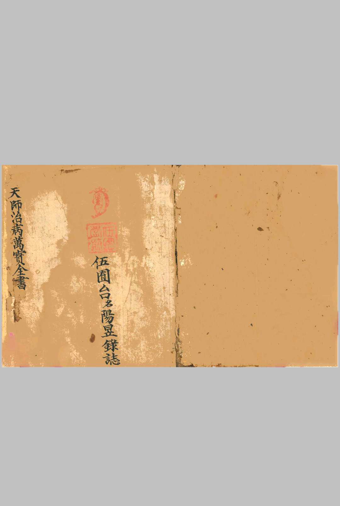 天师治病万宝全书