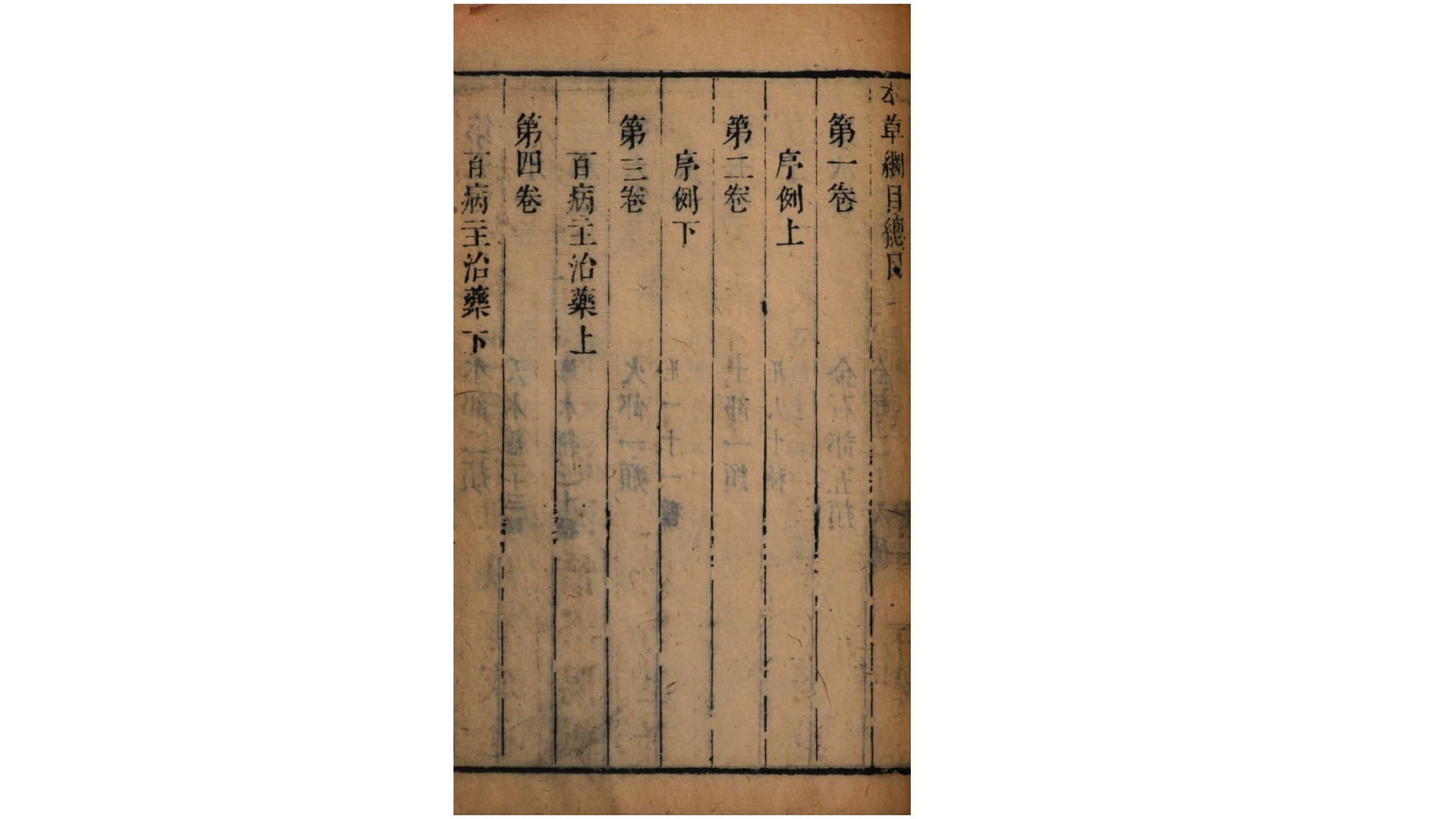 吴氏重订本草纲目.明.李时珍撰.清顺治12年太和堂刊本