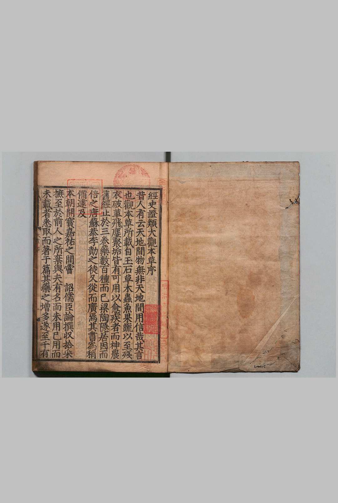 经史证类大观本草 31卷 唐慎微（宋）艾晟（宋）望月三英 刊本 ,安永4年