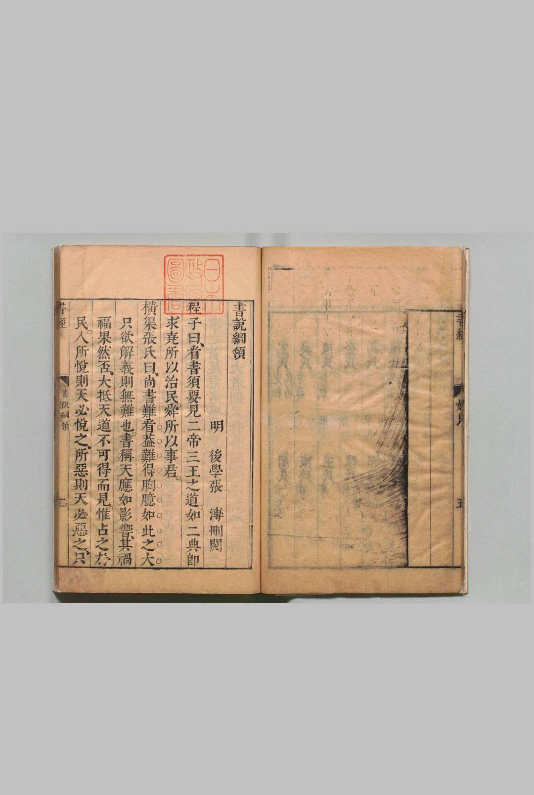 书经注疏大全合纂 59卷 首１卷 张溥,明崇祯9年
