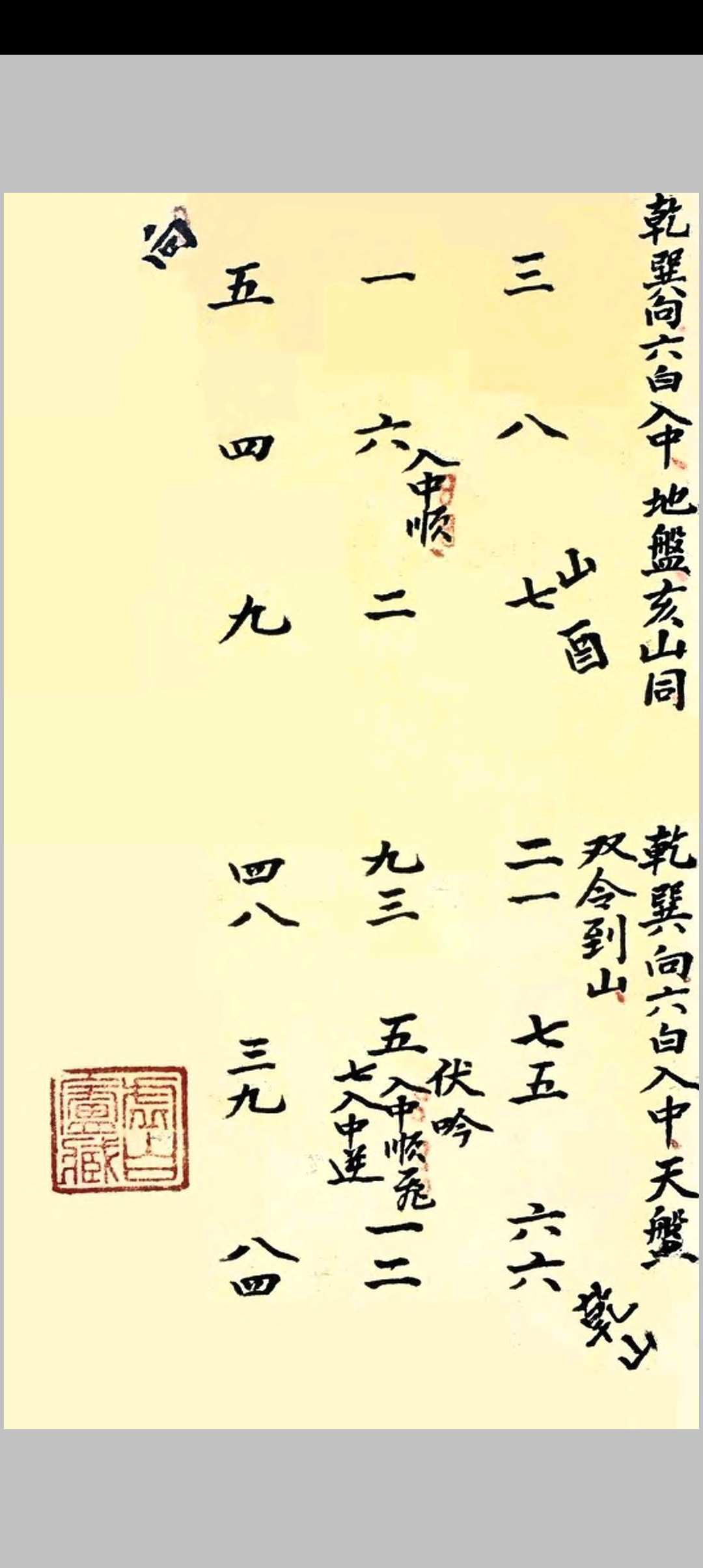 章仲山秘传《玄空断验笔记》