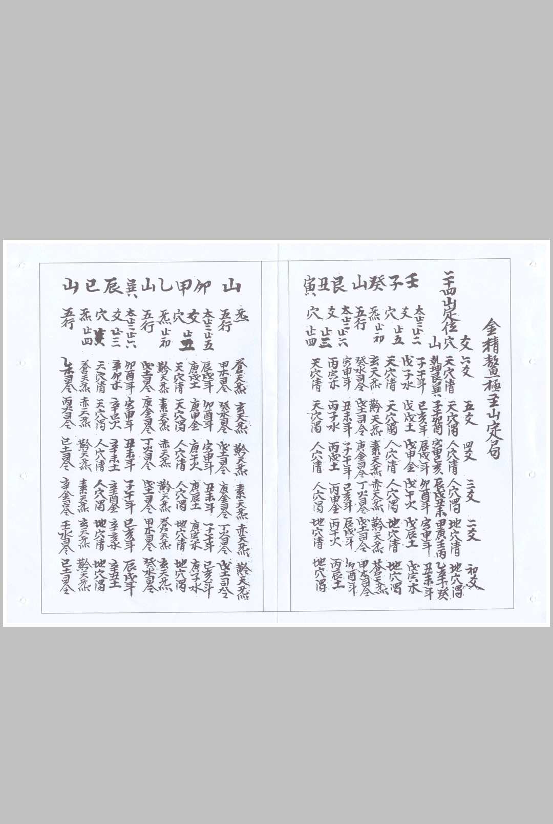 金精鳖极主山定局