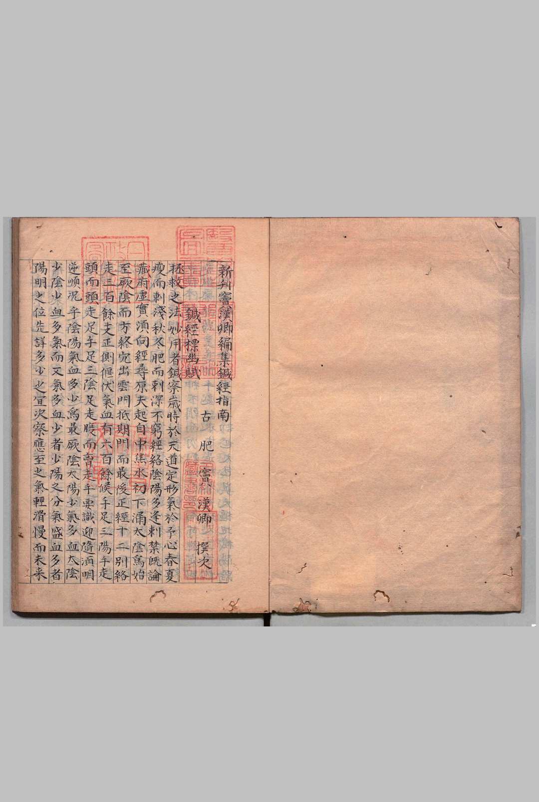 新刊窦汉卿编集针庆指南 １卷 附针灸杂说１卷  窦汉卿（金）窦桂芳（元）写本 ,江戸