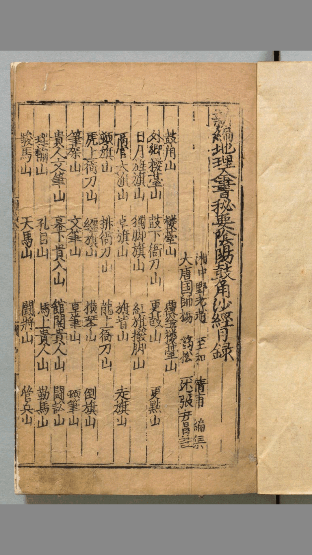 地理全书.3册.明.赵至和辑.明刊本