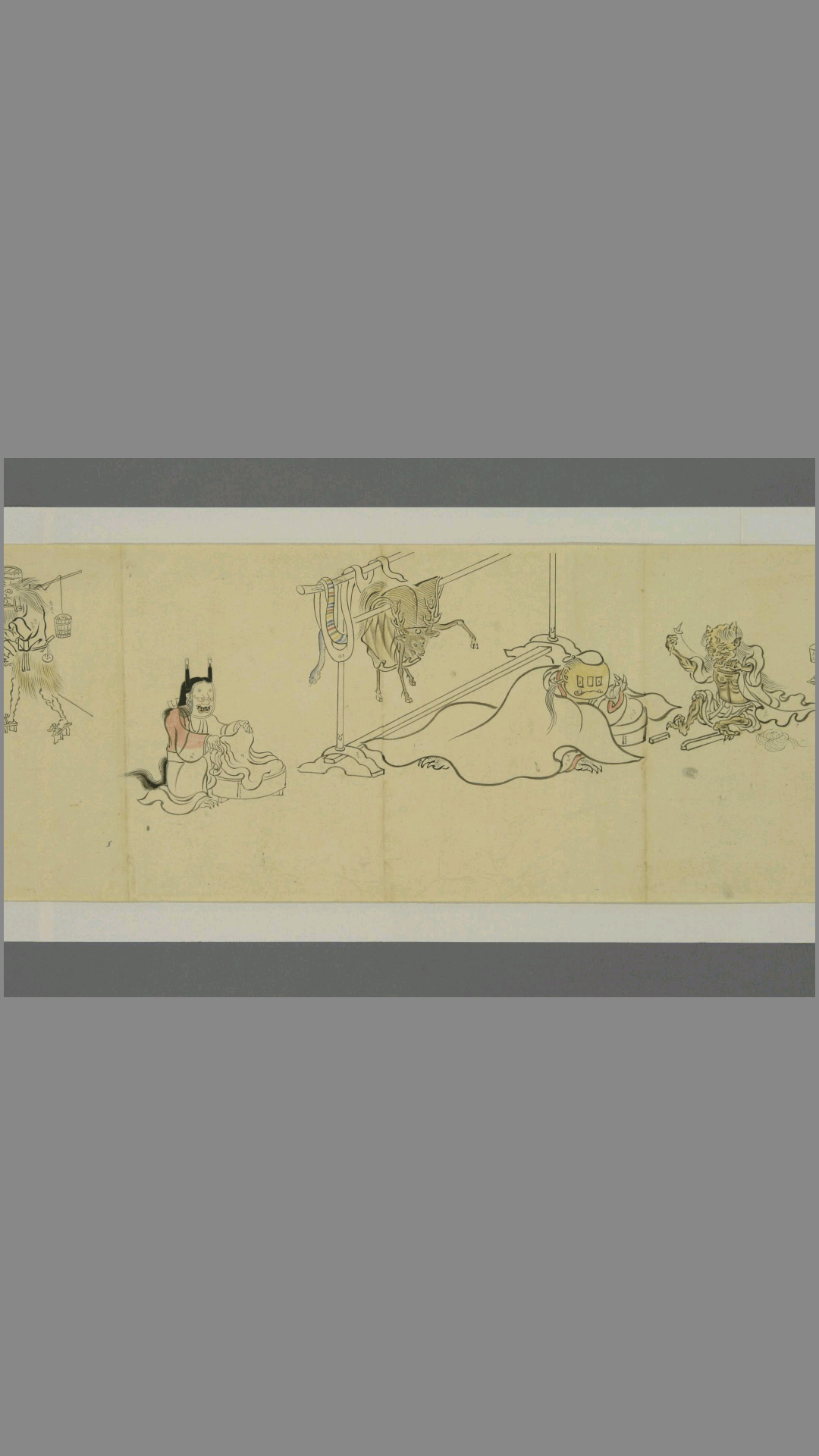 （古画）百鬼夜行绘卷