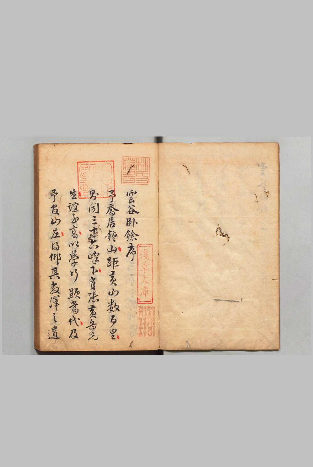 云谷卧余 20卷 张习孔（清）写本 ,江户