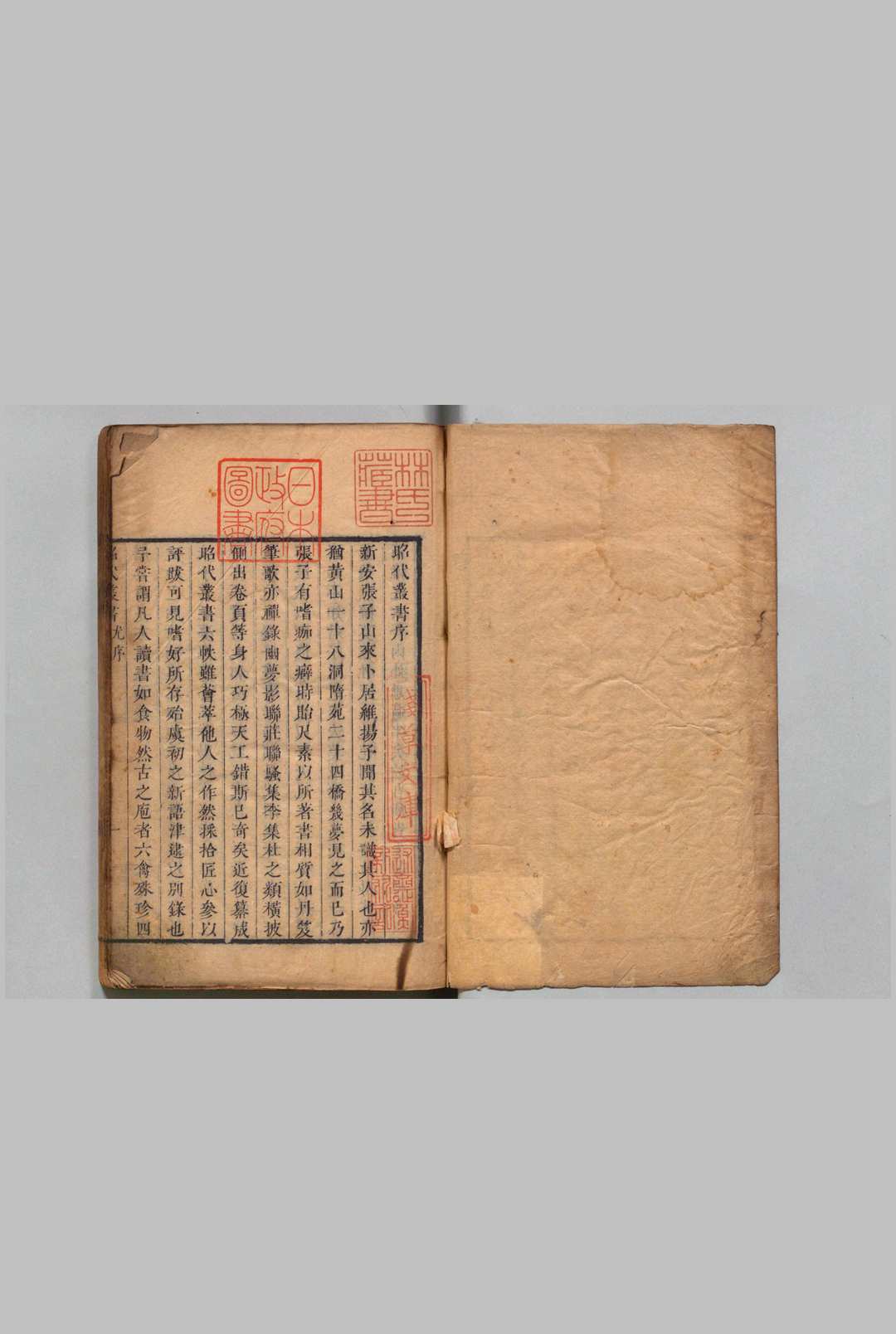 昭代丛书  张潮（清）清刊本