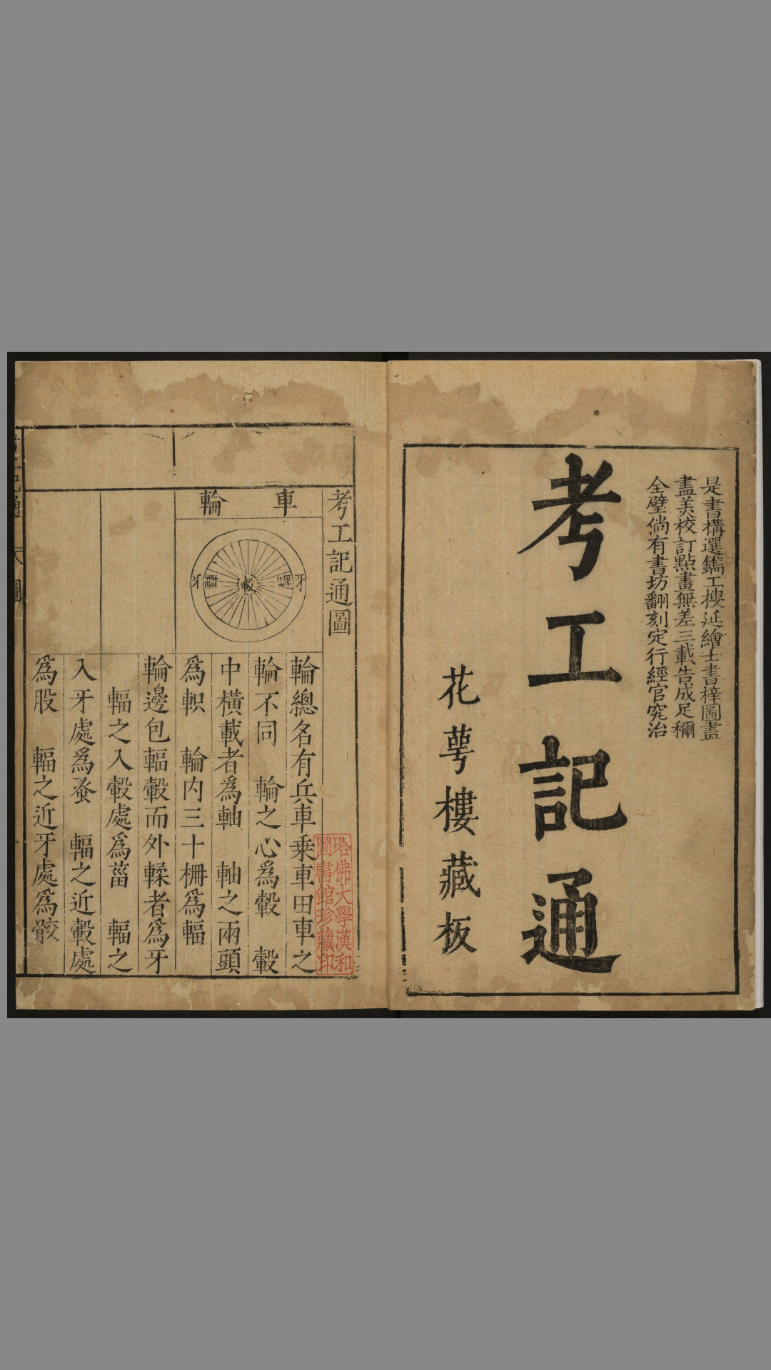 考工记通.2卷.徐昭庆辑注.梅鼎祚校阅.明万历花萼楼藏板