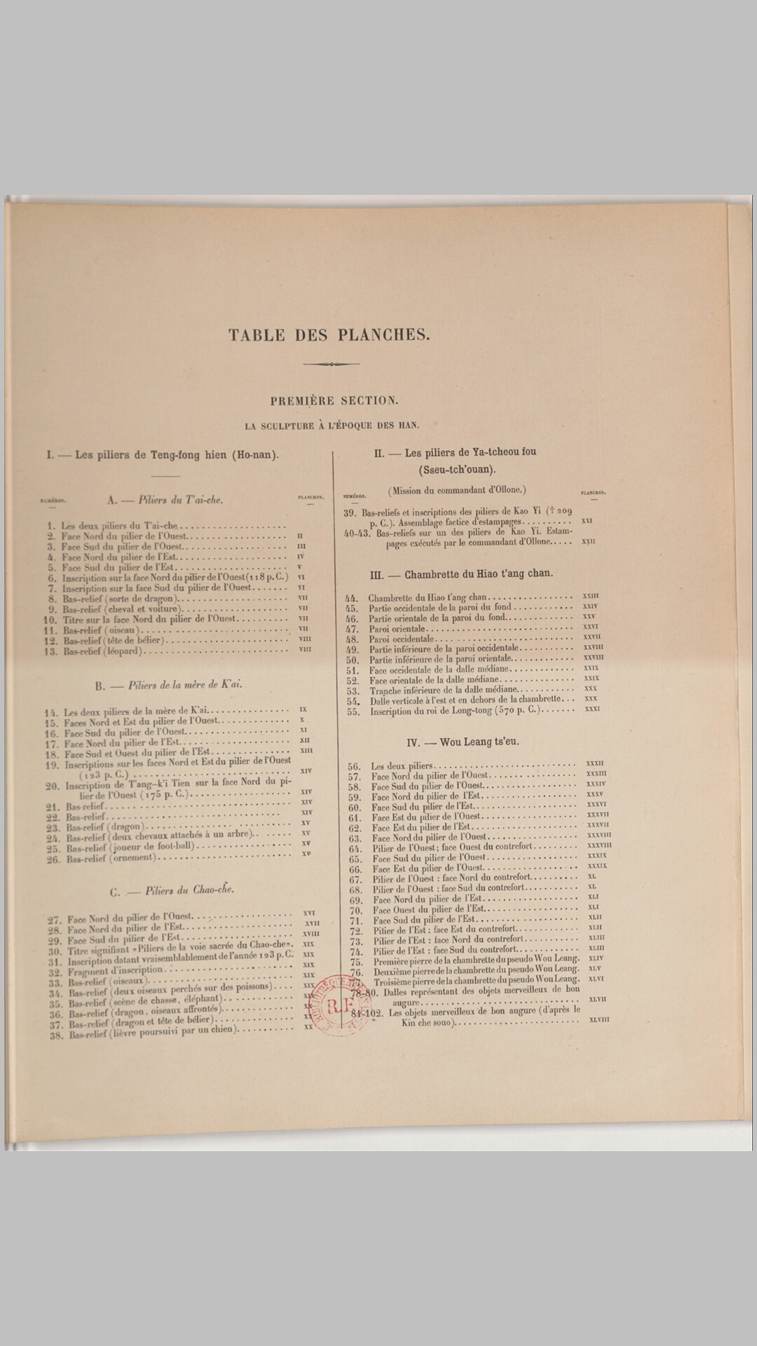 北中国考古图录.Mission archéologique dans la Chine septentrionale.2册.BY Edouard Chavannes.沙畹.1909年