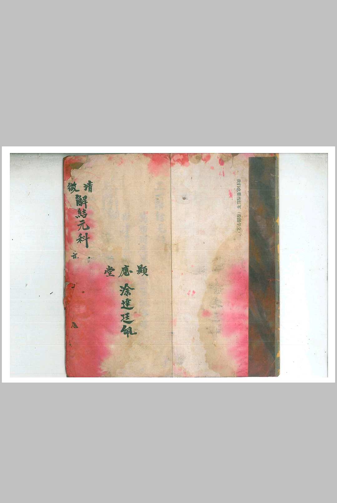 正一解结元科