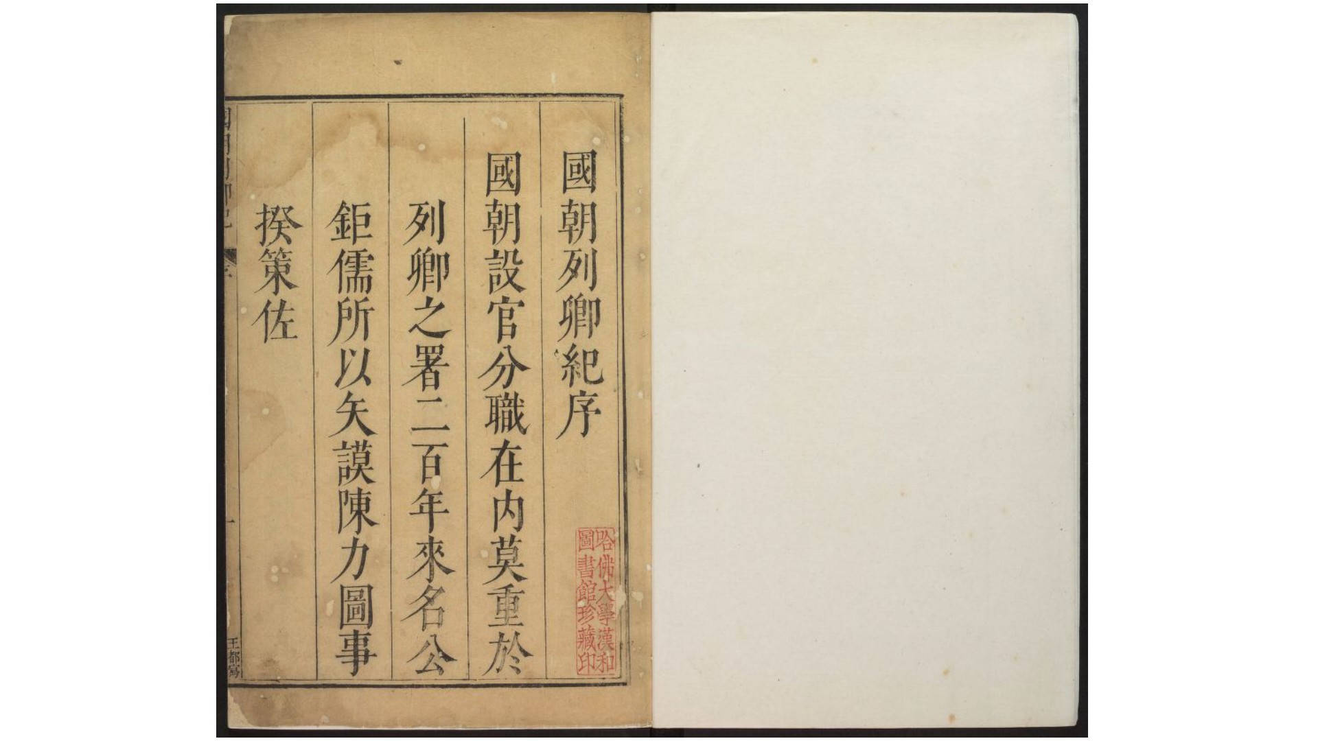 国朝列卿纪165卷.明.雷礼编.明万历丰城徐鉴刊本