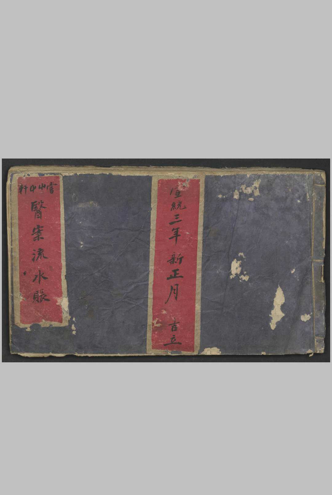 尝草轩医案流水账 , 1924