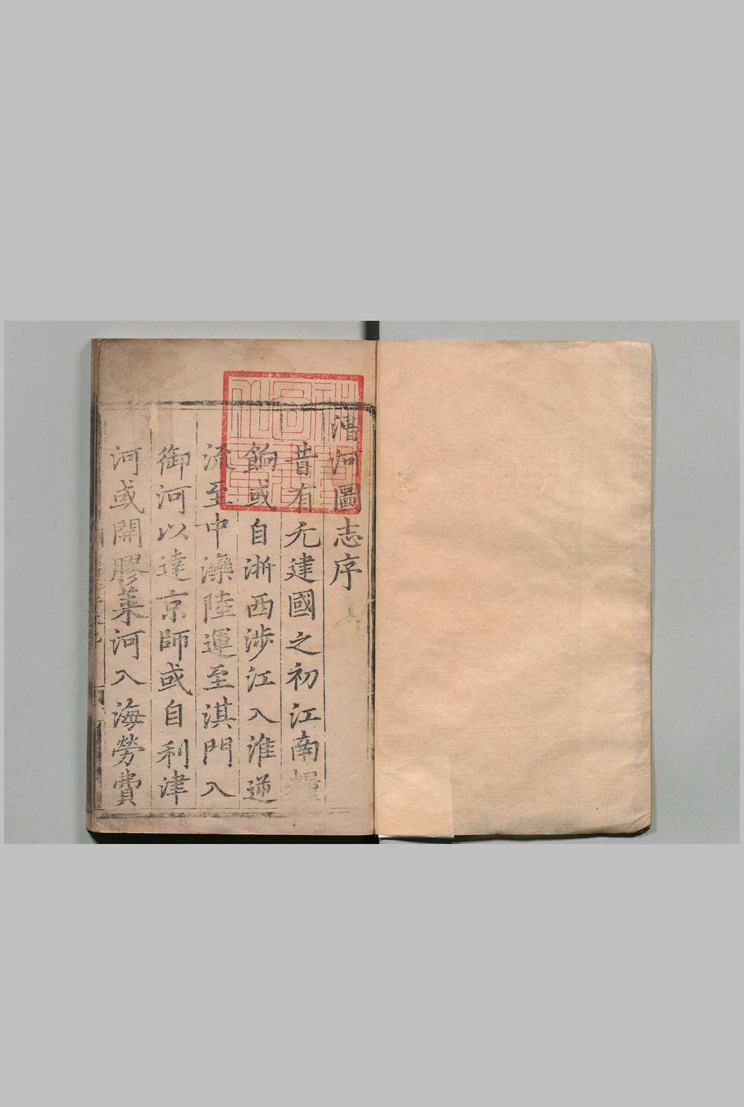 漕河图志 ８卷 王琼 明弘治9年