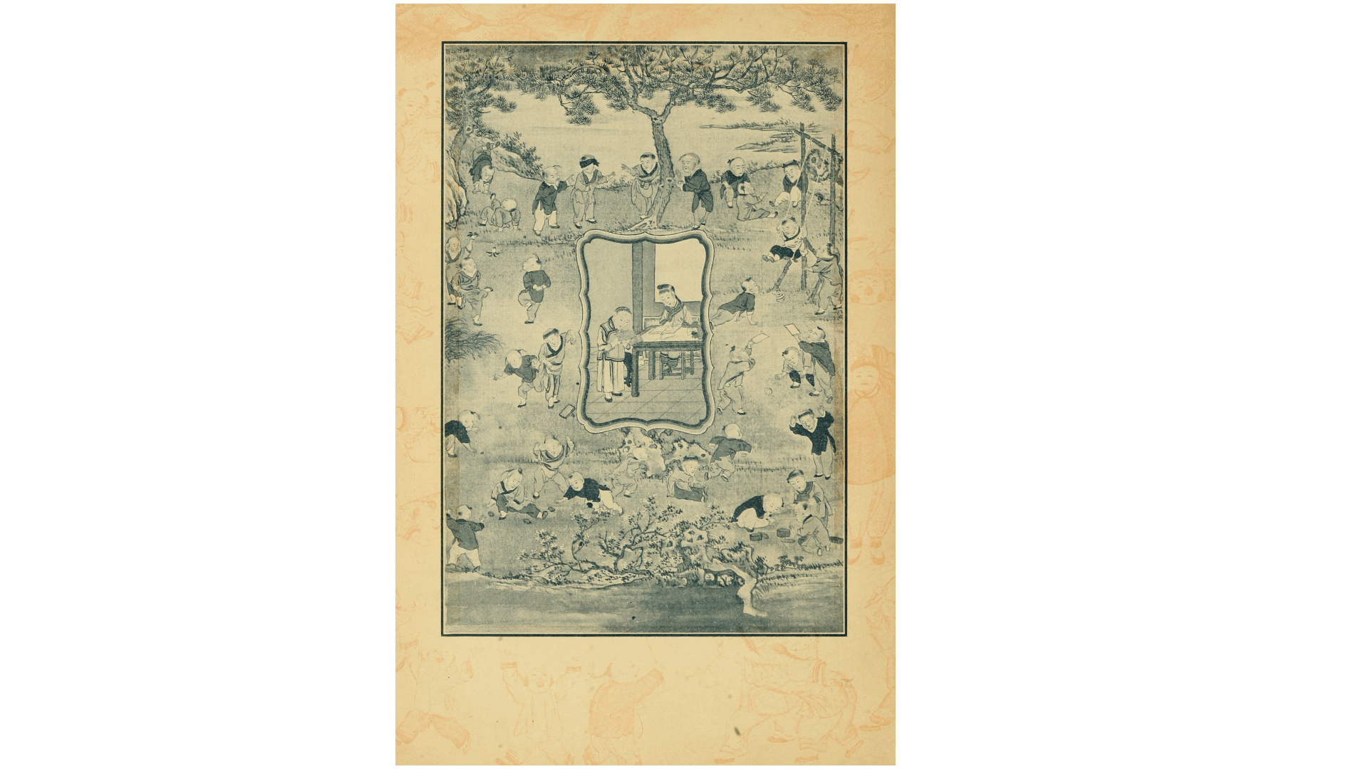 中国的男孩女孩.The Chinese boy and girl.By Isaac Taylor Headland.1901年