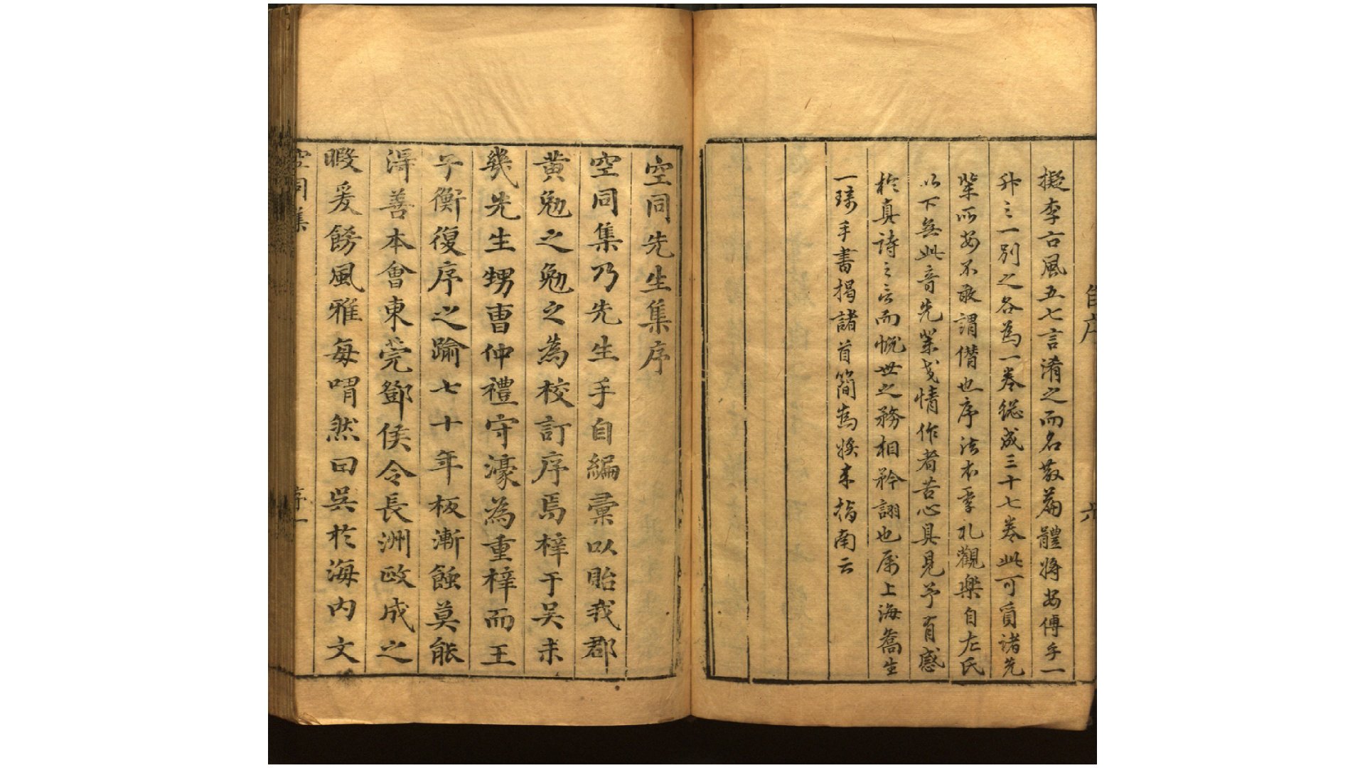 空同子集66卷目录3卷附录2卷.明.李梦阳撰.明万历间刊本