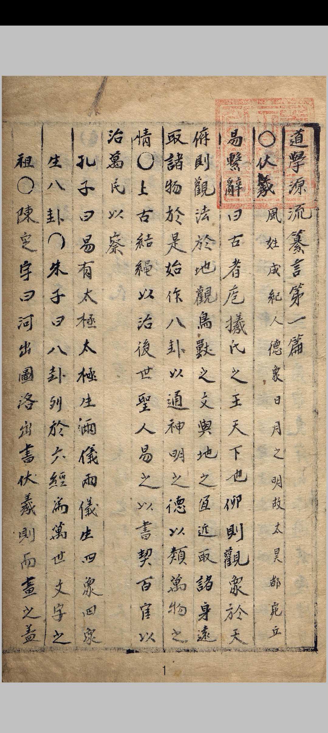 道学源流篡论