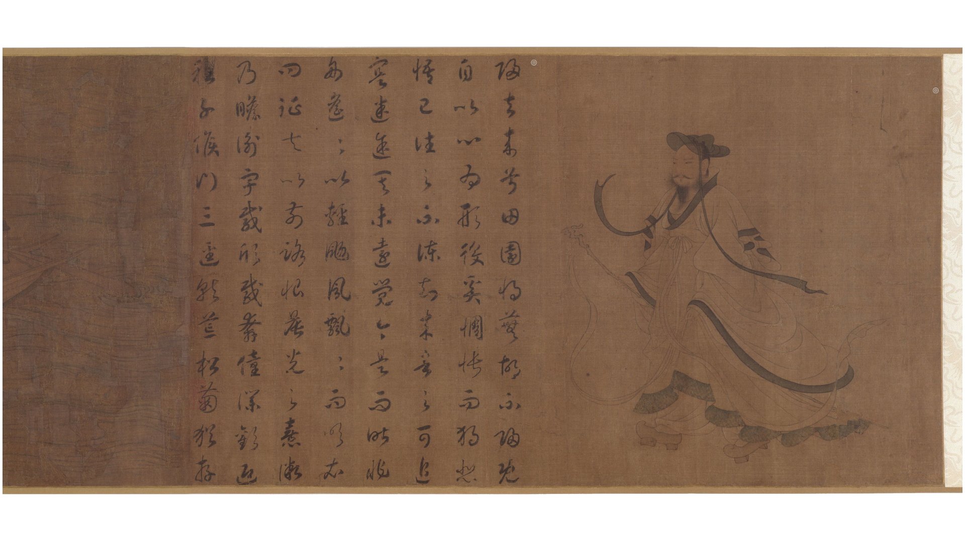 归去来辞书画卷.南宋佚名绘.高清注释.美国波士顿美术馆藏