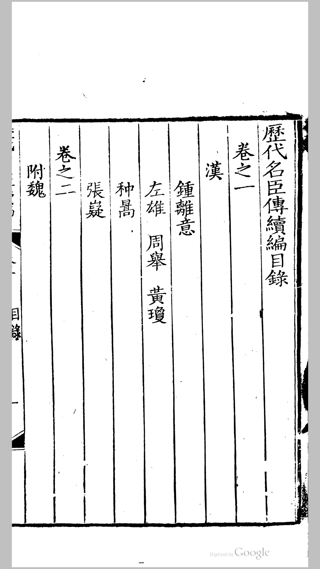 历代名臣传续编.清.朱轼撰.清乾隆元年刊本