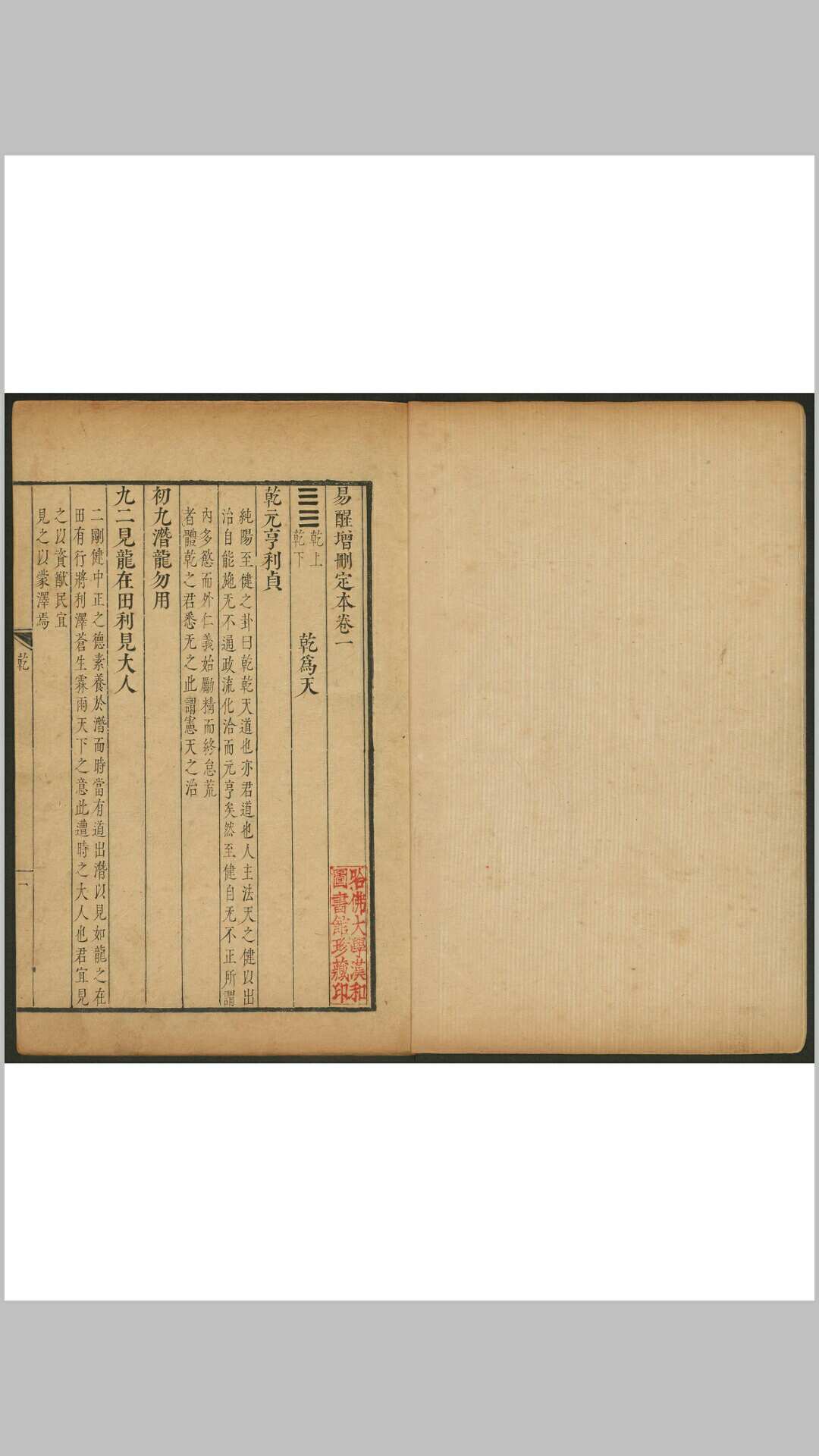 易醒增删定本 四卷