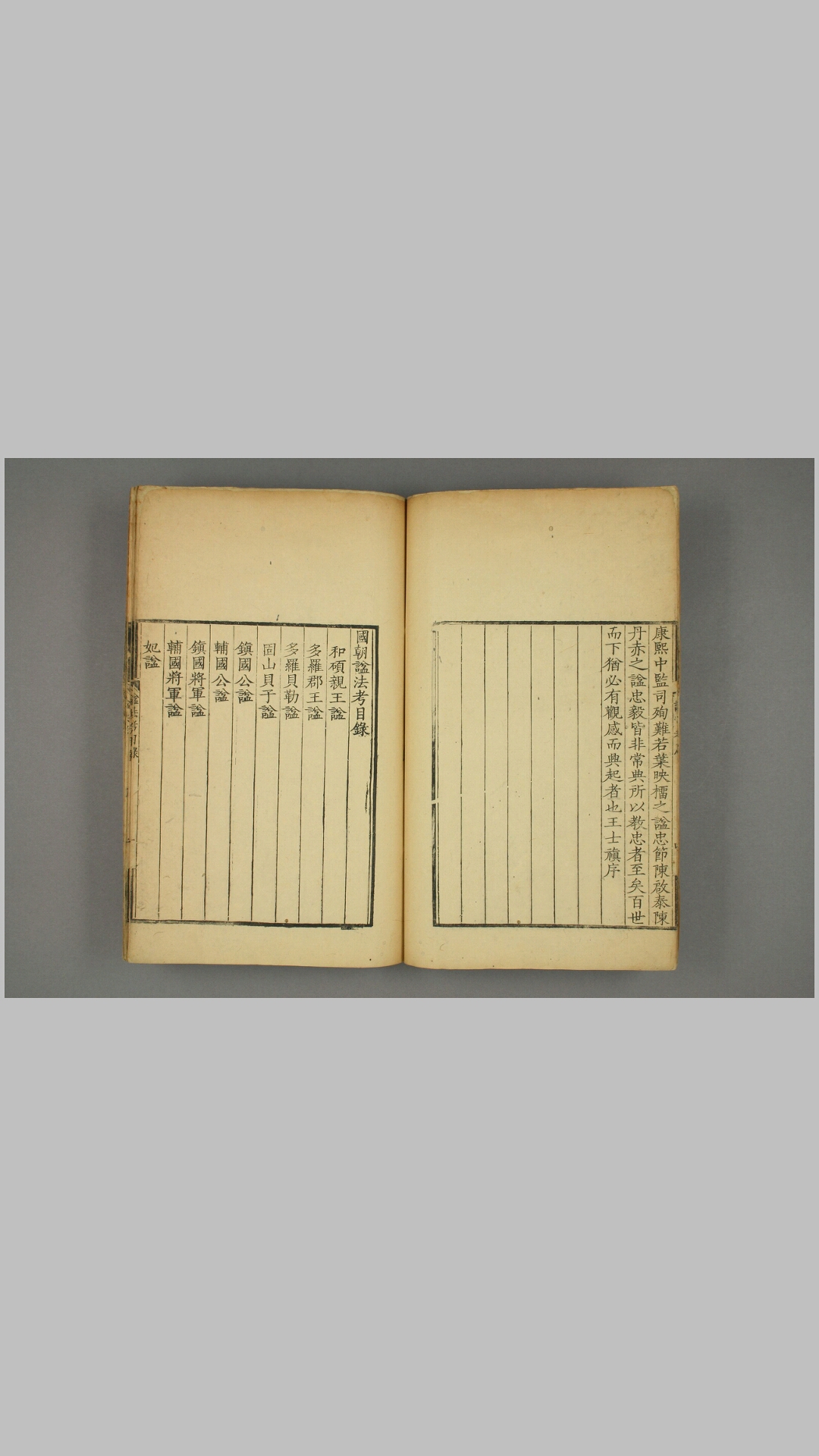 国朝谥法考 王士禛 编辑