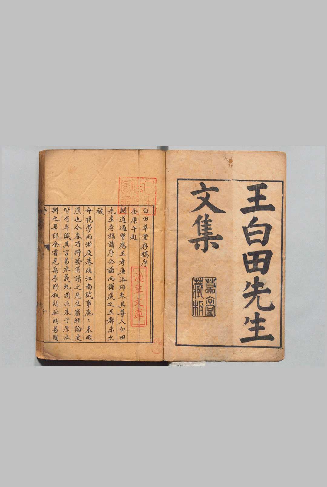 白田草堂存稿 24卷 行状１卷 王懋竑 清乾隆17年