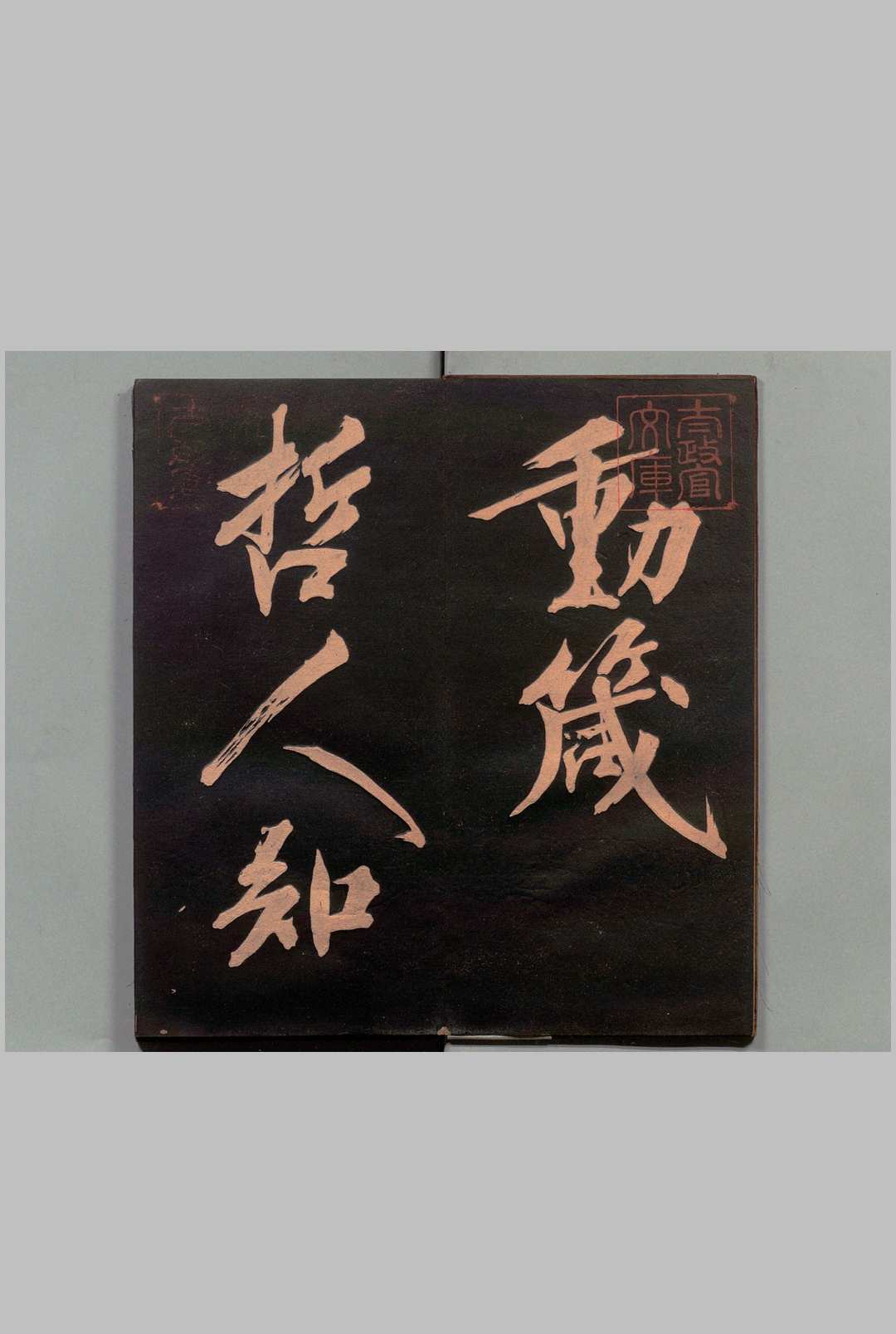 箴帖 柳公权(唐)书 刊本 ,明治17年