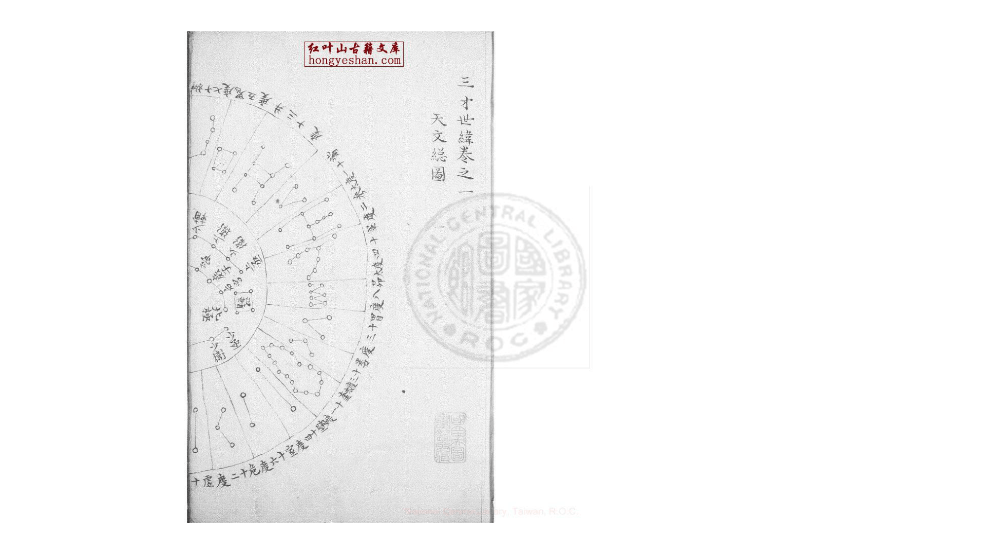 三才世纬 一百卷 旧钞本