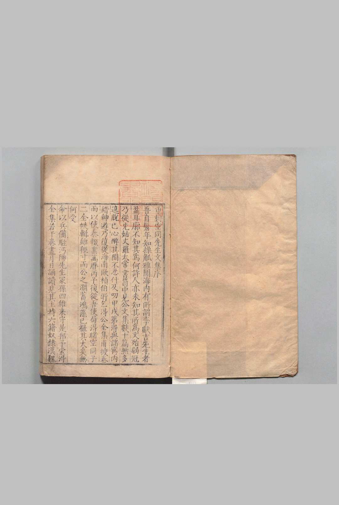空同集 63卷 附空同先生传 李梦阳 朱睦 ,明万历16年