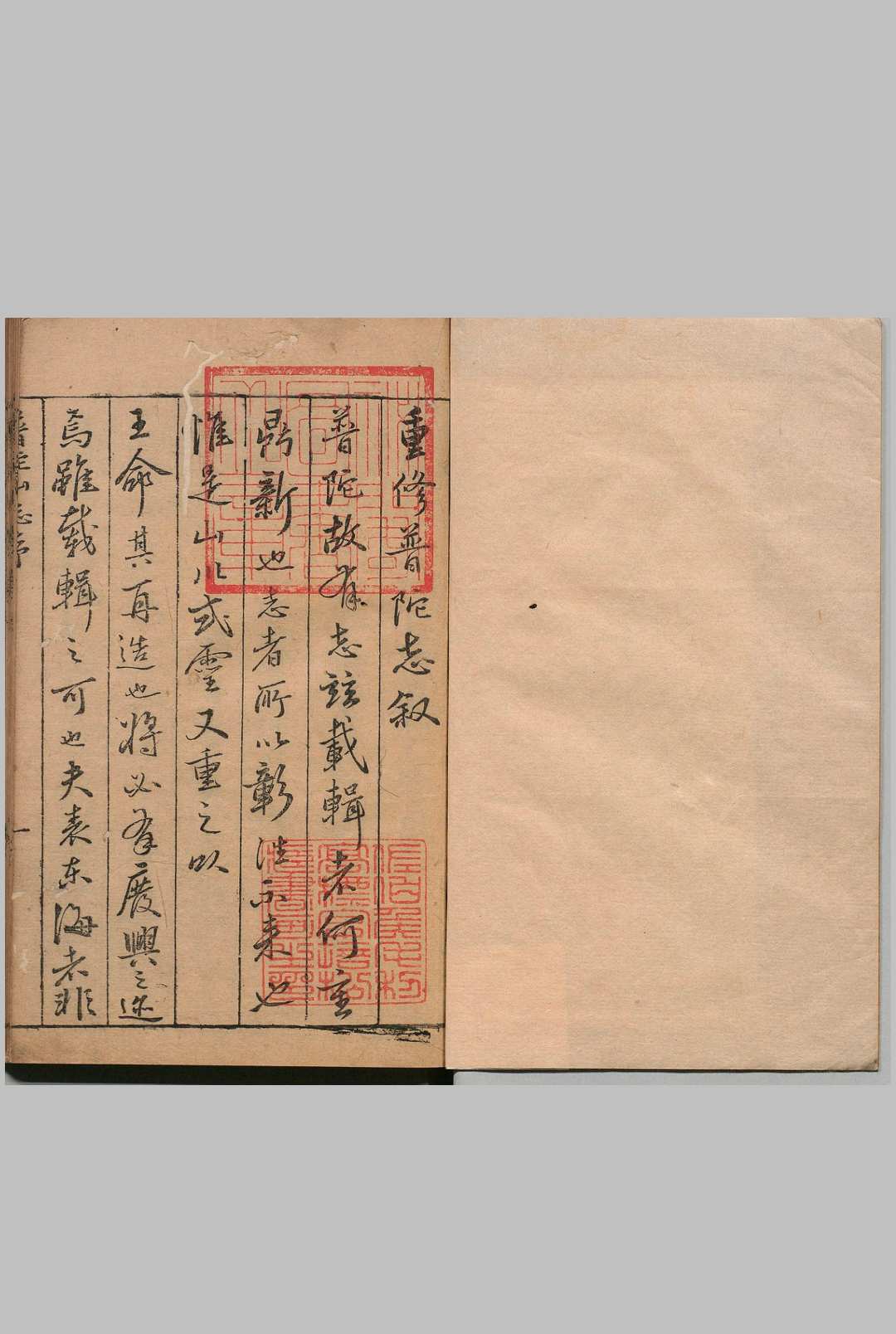 普陀山志 ６卷 周应宾 明万历35年