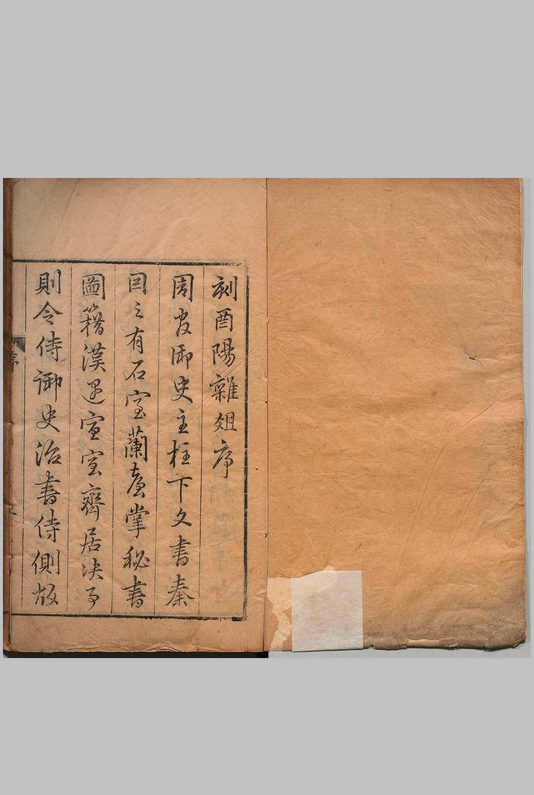 唐暇少卿酉阳杂爼 前集 20卷 续集 10卷 段成式（唐）李云鵠（明）明万历36年