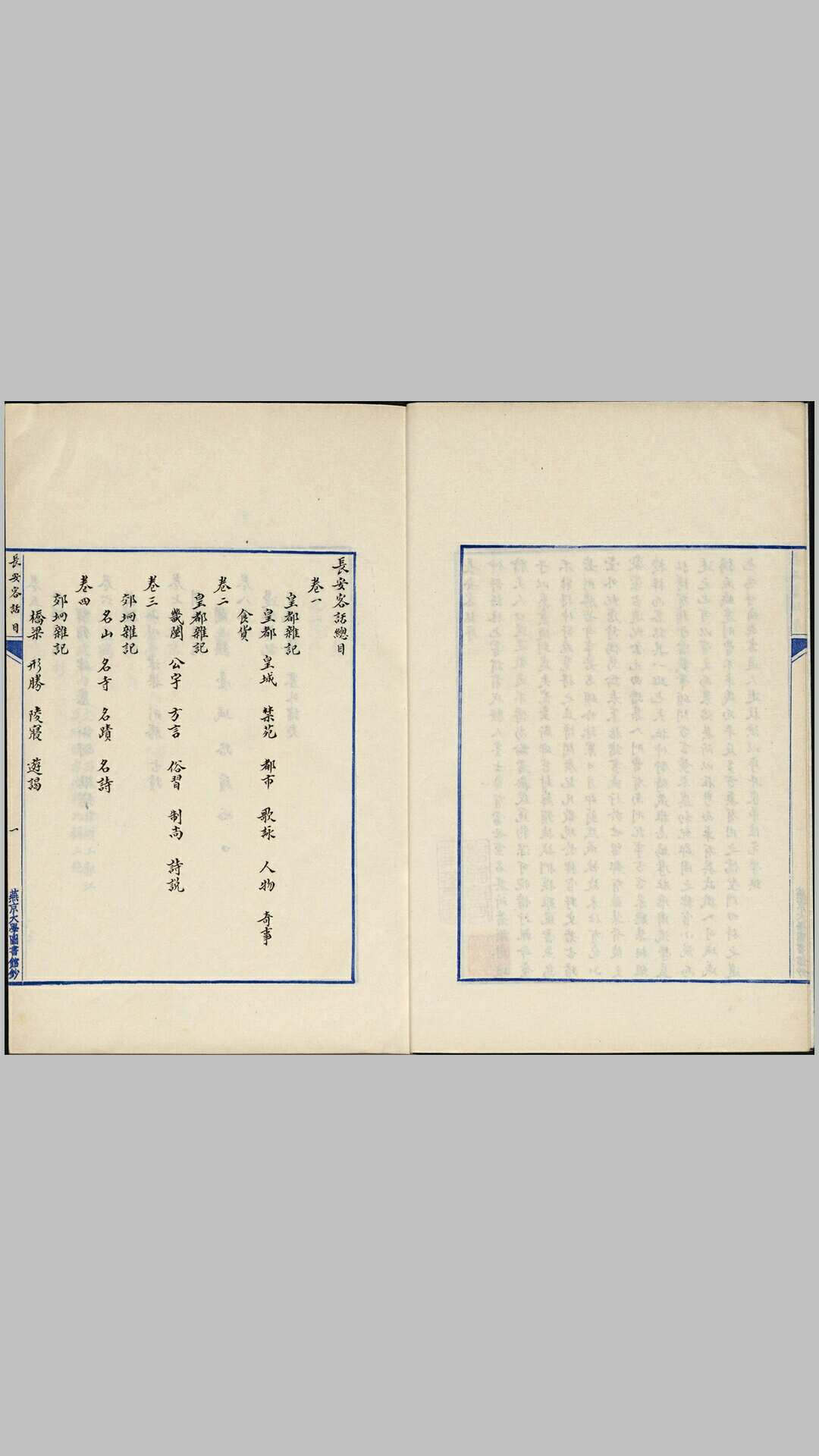 长安客话.八卷.明.蒋一葵撰.清宣统二年盛宣怀跋重刻.民国时期钞本