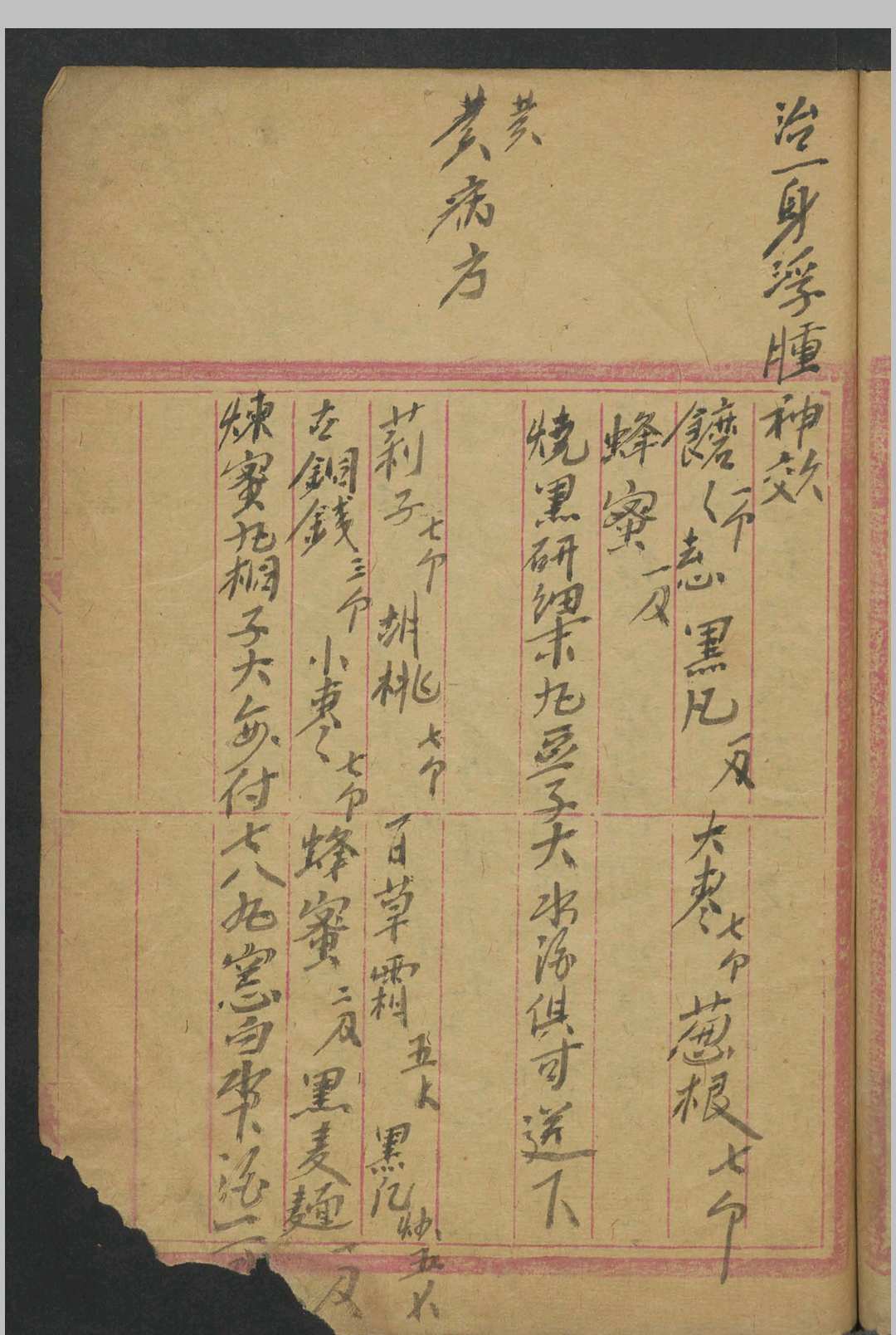 医治良方 , 1800