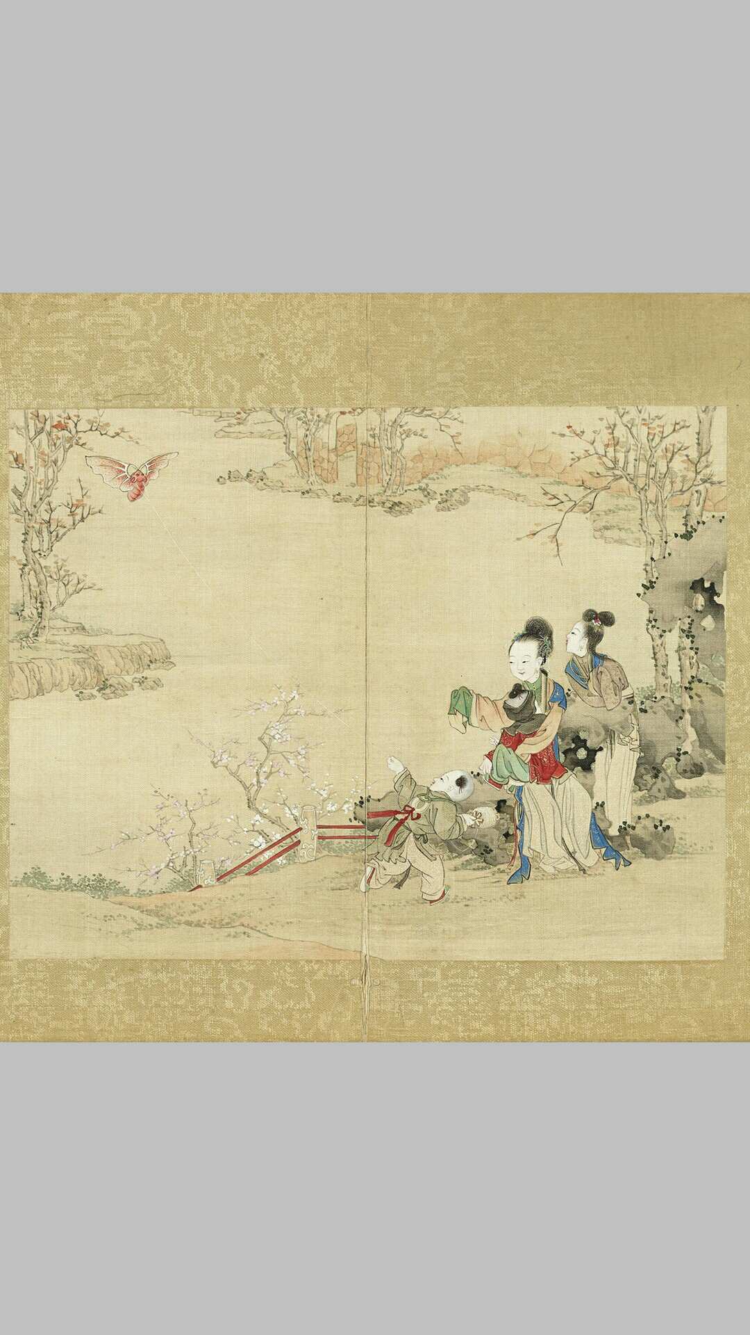 升平乐事图册.十二开.台北故宫博物院藏.清宫绘本