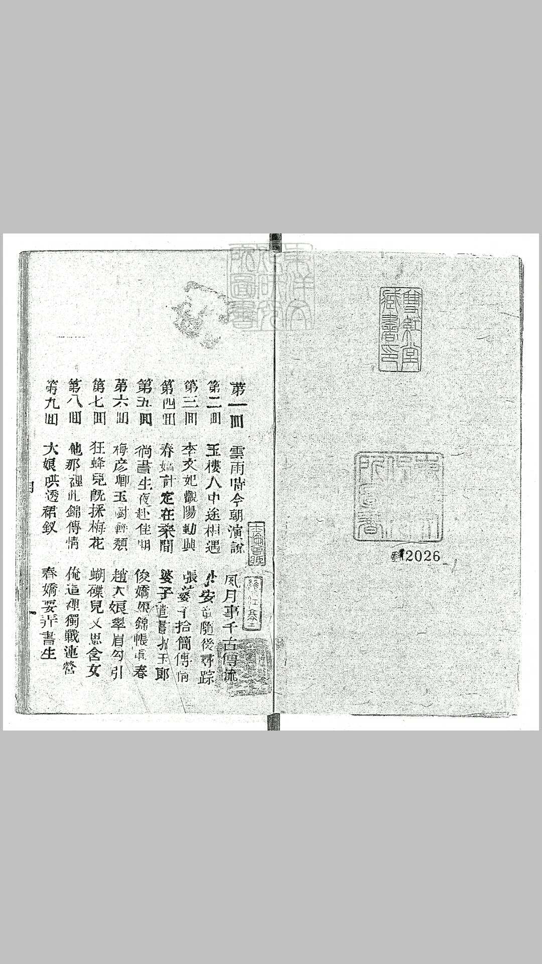 浪史四十回　光绪中活字印本