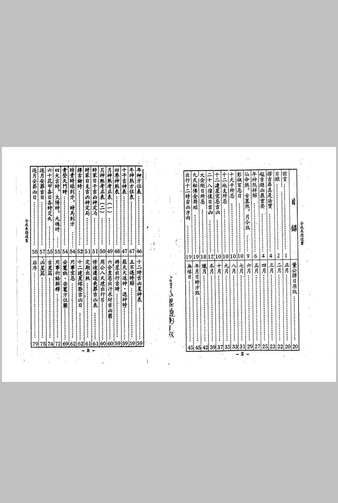 合成长历通书 杨筠松著