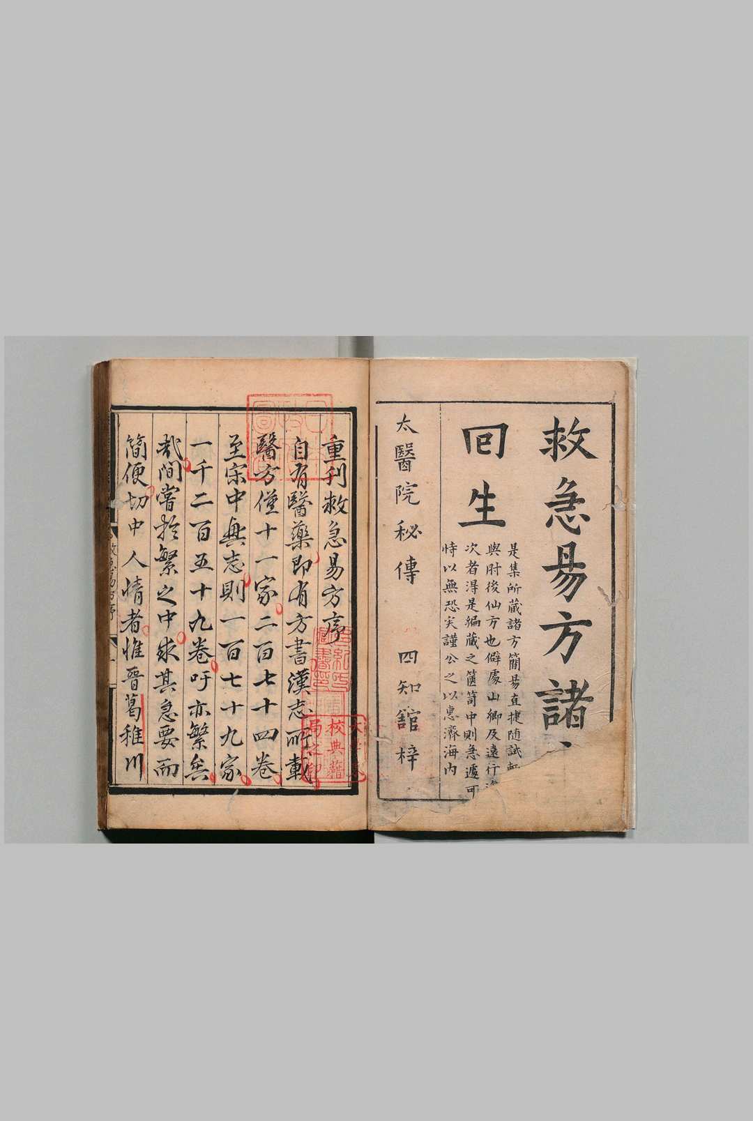 校增救急易方 ２卷 赵季敷 李延寿 校增 明万历28年