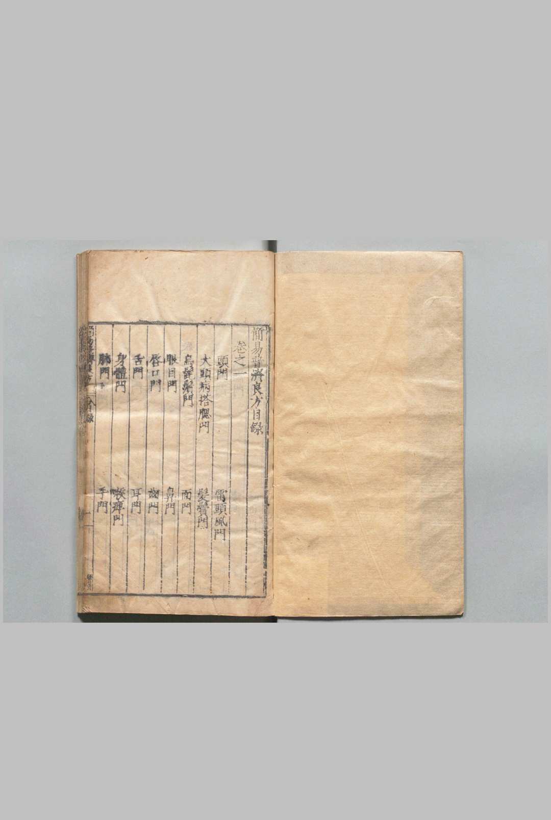 简易普济良方 ６卷 彭用光 ,明嘉靖40年