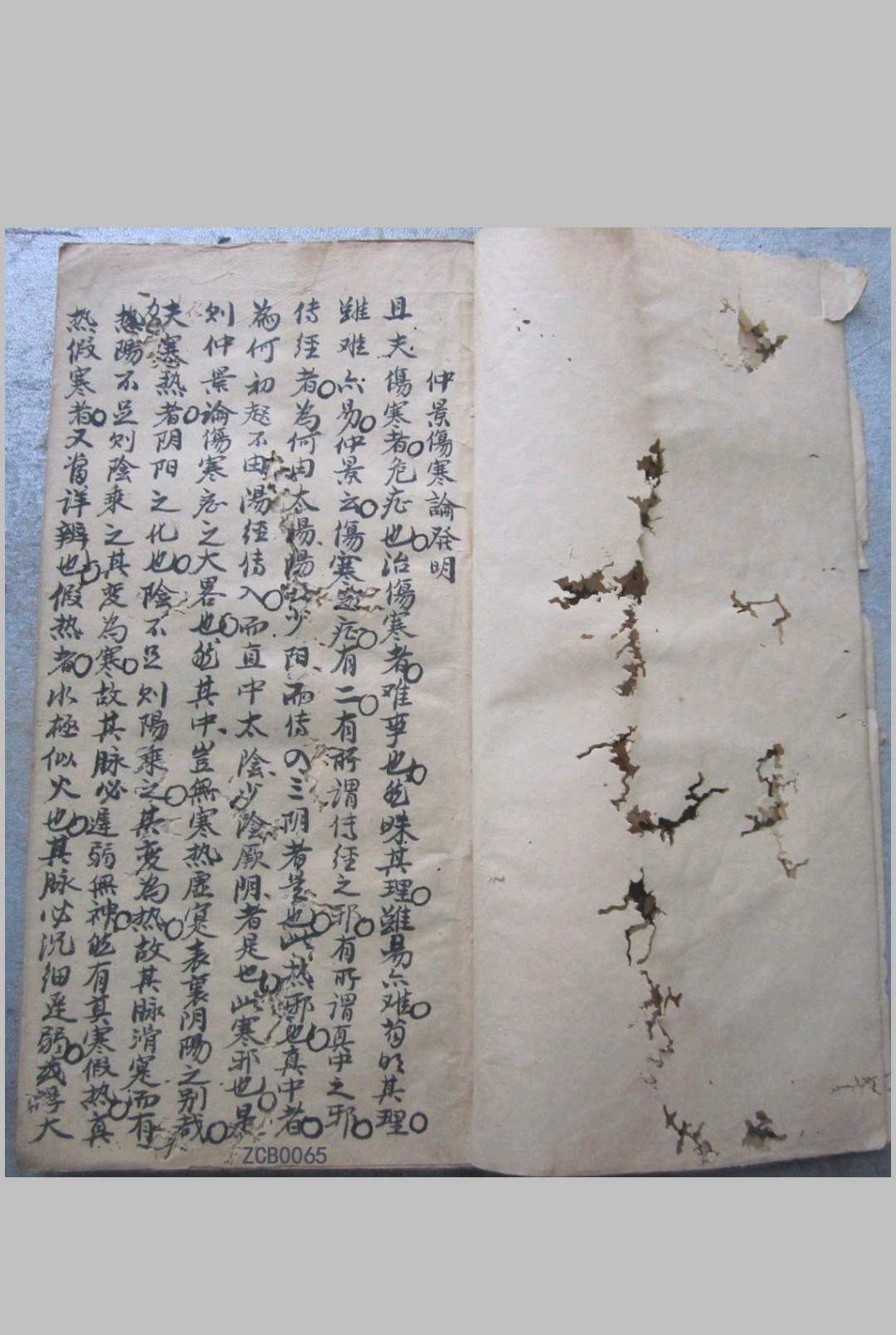 仲景伤寒论发明