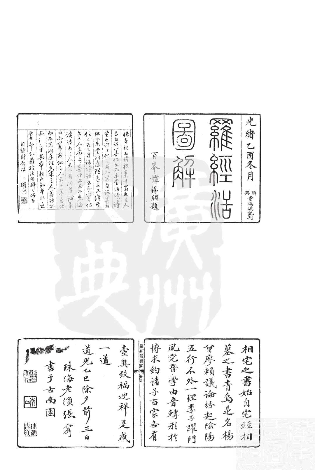 六友堂 罗经活图解